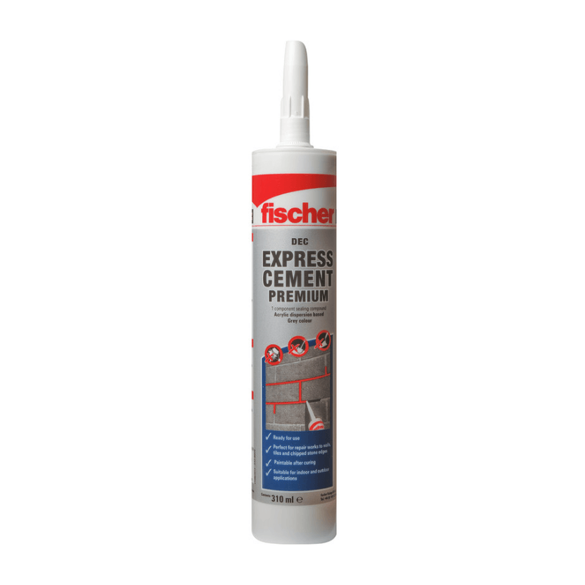 Fischer Premium Express Cement 310ml - Grey Image 1