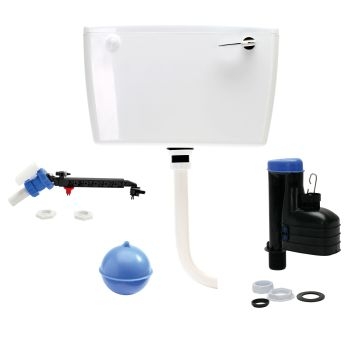 Fluidmaster Exposed L/L Cistern BQ0037 - Side Inlet and Overflow Image 1