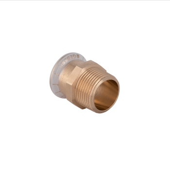 Geberit 61703 Mapress Water 15mm x 1/2" MI Adaptor Image 1
