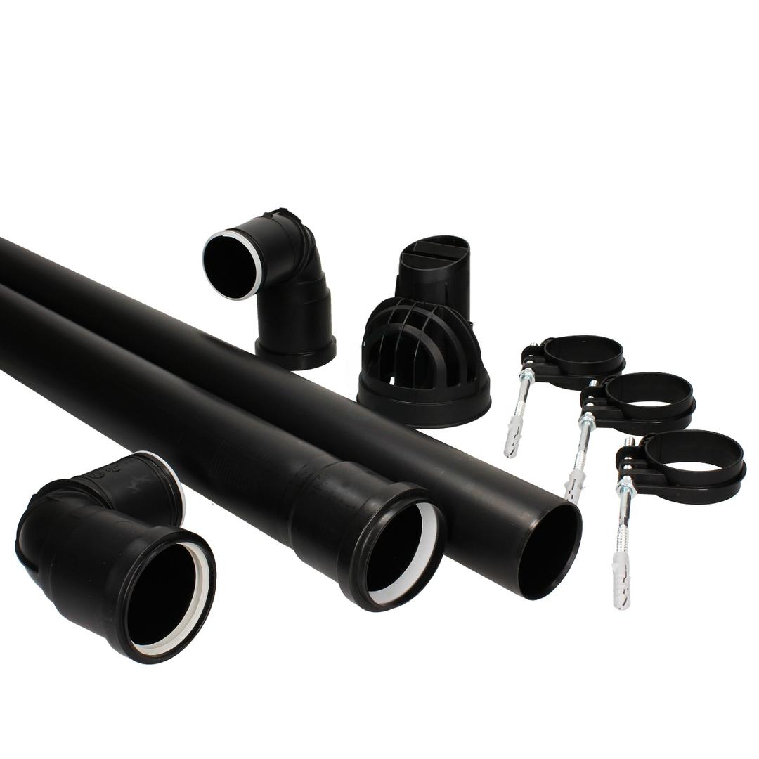 Glow-worm Plume Management Kit - Black 0020219531 Image 1