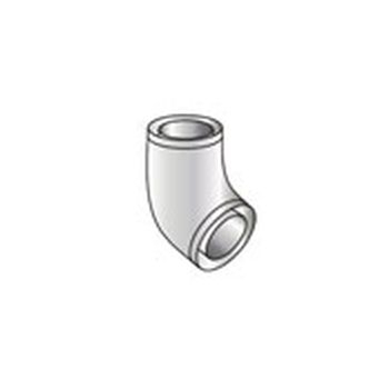 Grant 26-70kW 45 degree Elbow (White) ELBK2245/200 Image 1