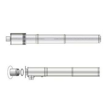 Grant 12-26kW Vertical Flue Kit (White) VTK055090 Image 1