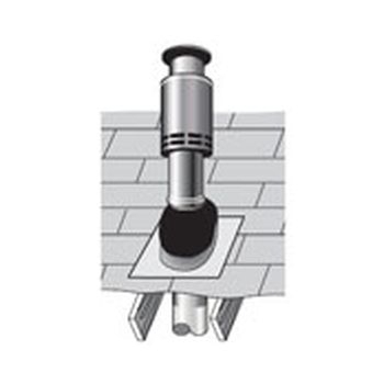 Grant 26-70kW Pitched Lead Flashing (White) VTK26P240 Image 1
