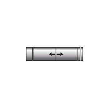 Grant 12-46kW Adjustable Flue Extension (Orange) WXA250/100 Image 1