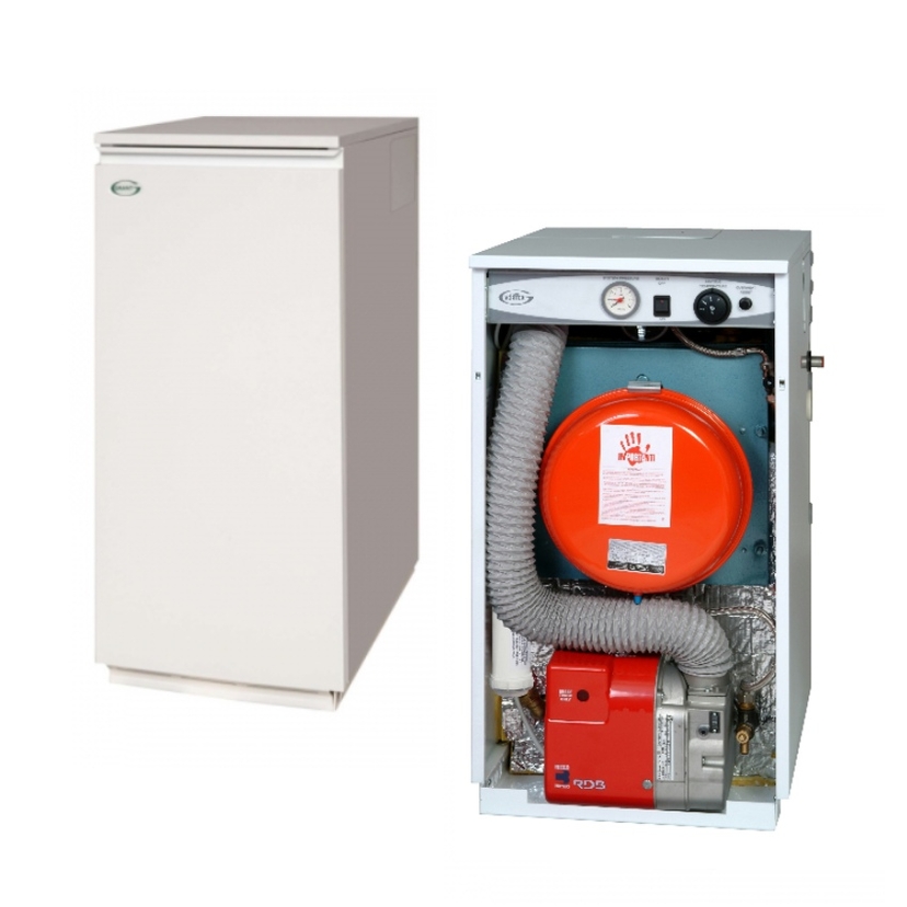 Grant Vortex Pro 15-26kW Kitchen/Utility System Oil Boiler VTXS1526 Image 1