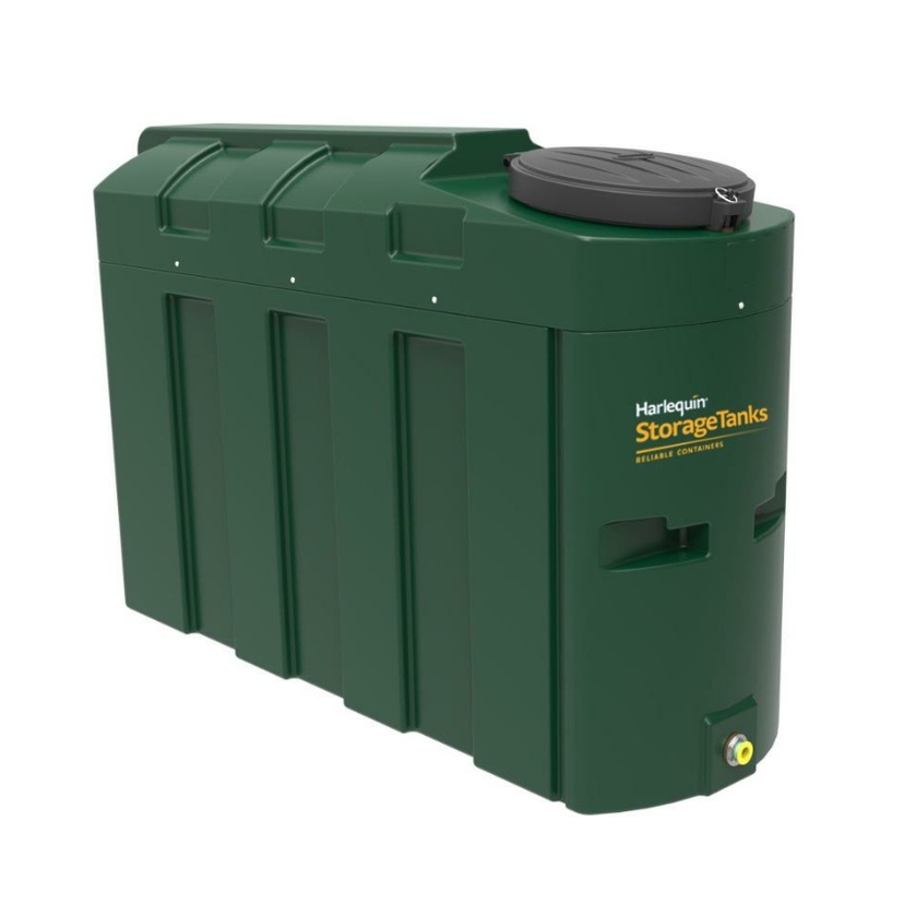 Harlequin 1000 Litre Bunded Oil Tank inc. Apollo Kit 1000ITE Image 1