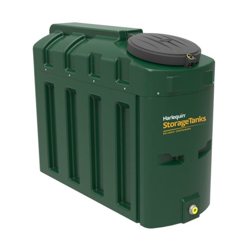 Harlequin 650 Litre Bunded Oil Tank inc. Apollo Kit 650ITE Image 1