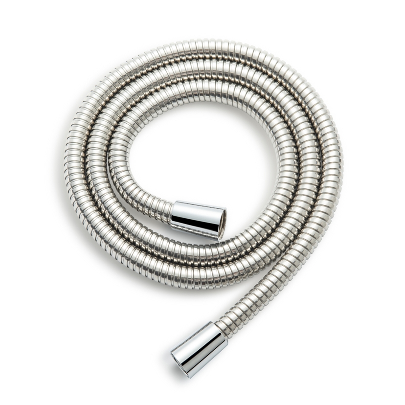 Instinct 1750mm S/Sl Shower Hose 10mm Bore Chrome INST17SSHC Image 1