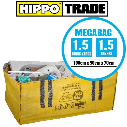 Hippo Mega Bag 180x90x70cm 1.5 Cubic Yards MEGABAG Image 1