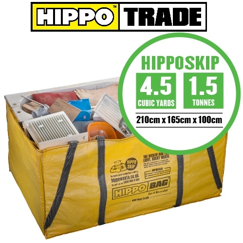Hippo Skip Bag 210x165x100cm 4.5 Cubic Yards HIPPOSKIP Image 1