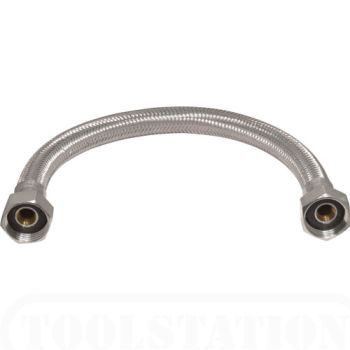 WRAS 1/2" x 1/2" x 500mm Flexi Hose BFFTCW-DD500 Image 1