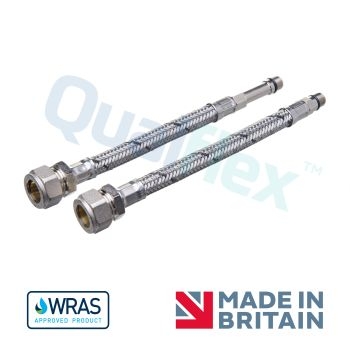 WRAS 10mm Flexible Mono Tails (pair) BFFTCW-1510 Image 1