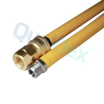 1m 3/4" Yellow Gas Caterhose BFGHCH2/1.00M-E Image 1