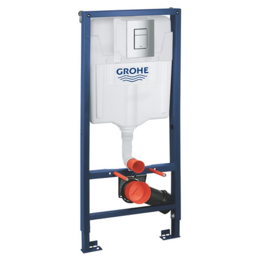 Grohe Rapid SL 3-in-1 WC Frame, Cistern & Flush Plate 1130MM 3877220A Image 1