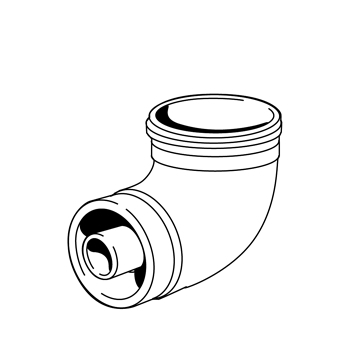 Ideal 90 degree Elbow 203130 Image 1