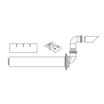 Ideal High Level Outlet Kit (Logic Heat Only) 205989 Image 1