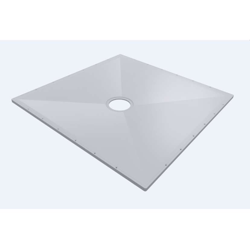Impey SolidFit Wetroom Floor Former 1200x1200mm Image 1