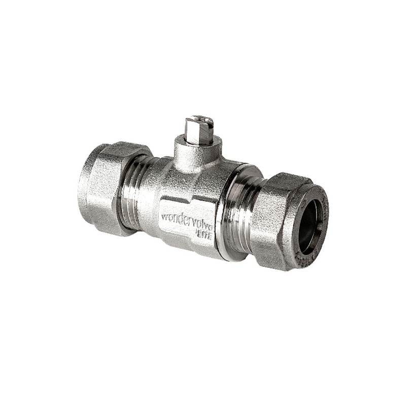 15mm Light Flow Regulating Ball Valve 4L/min Image 1