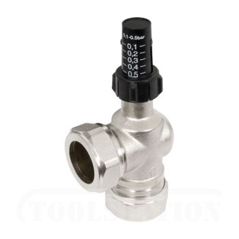Inta 22mm Auto Bypass Valve - Angled ABPA401022 Image 1