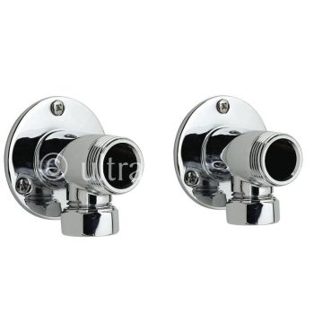 Inta Fittings for Bar Valve (pair) 20003CP Image 1
