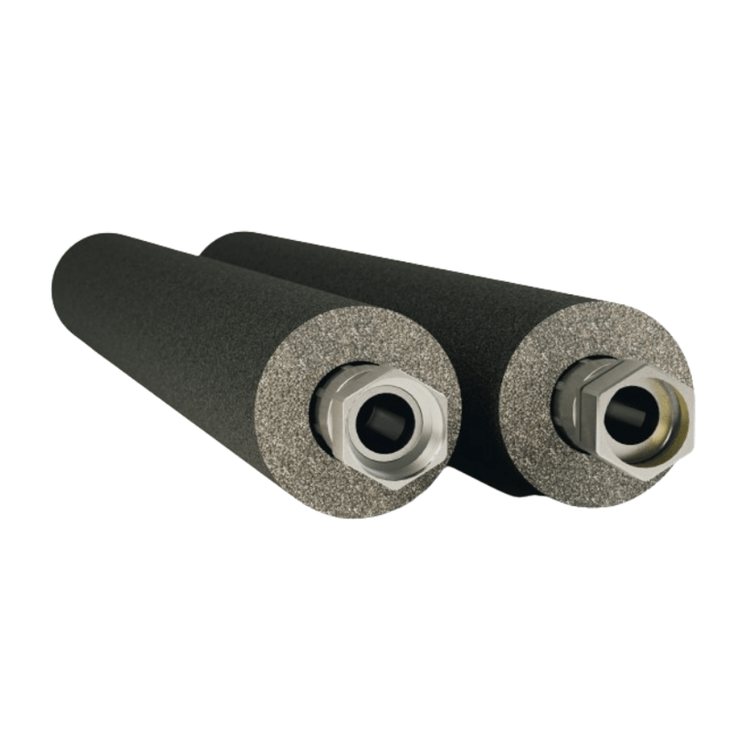 Inta 2 Pack 500mm Pre Insulated Hoses 1" Female Swivel X 28mm Image 1