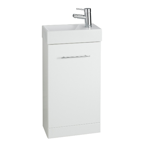 400mm Floor Standing Cabinet & Basin Image 1