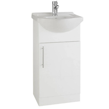 Kartell Infinity 450mm Cabinet, Basin & Tap Pack Image 1