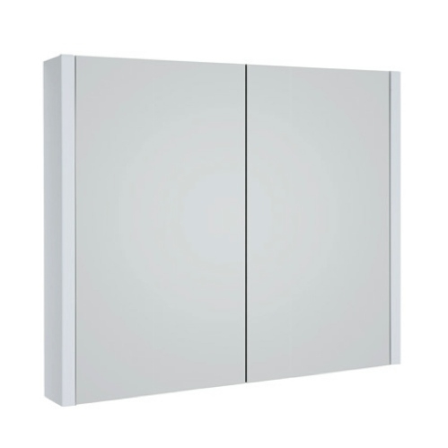 Kartell Purity 800mm Mirror Cabinet - White FUR096PU Image 1
