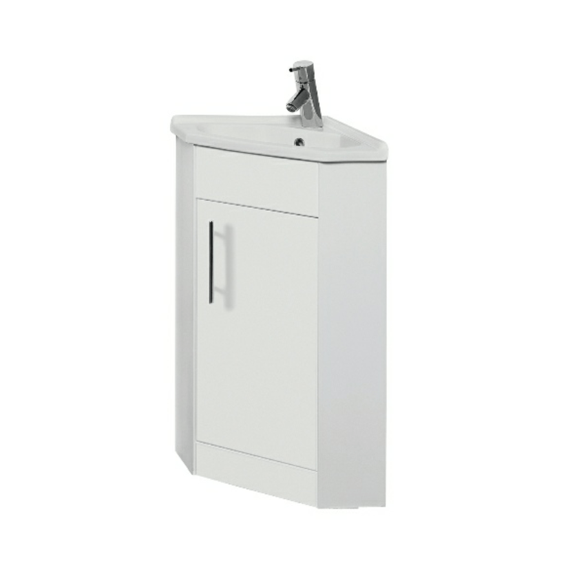 Corner Vanity Unit & Basin Image 1