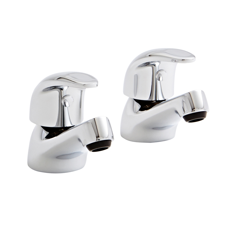 Kartell G4K Koral Basin Pillar Taps TAP073KR Image 1
