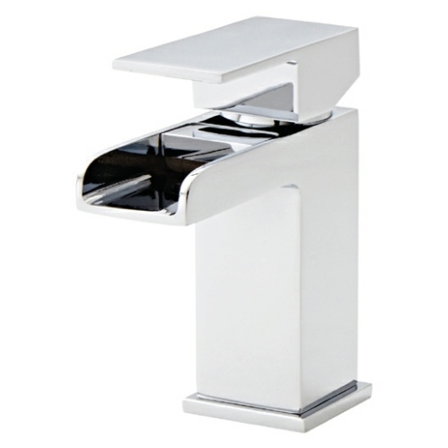 Kartell Phase Basin Mixer with Push Button Waste TAP035PH Image 1