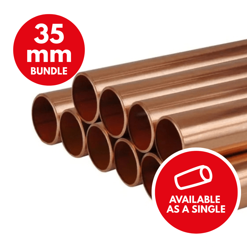 Lawton 35mm TX Copper Pipe 15m Bundle TX0353 Image 1