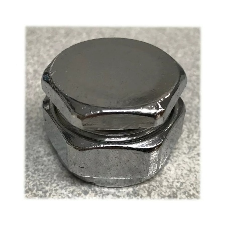 Compression 22mm Stop End - Chrome CCEC-22 Image 1