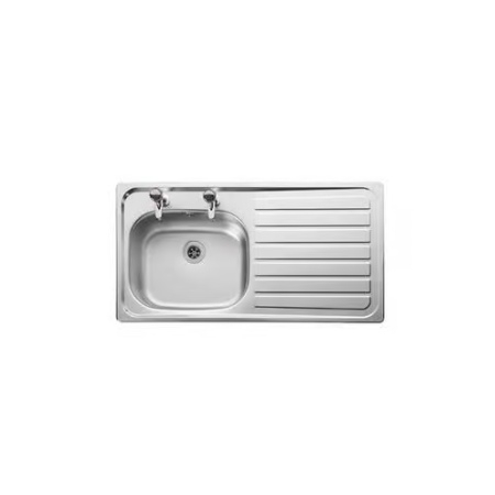 Leisure Lexin 950x508mm Single Bowl RHD S/S Satin LN95R/ Image 1