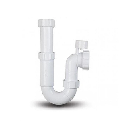 Polypipe 40mm Telescopic P Trap Anti-Syphon WT63PV Image 1
