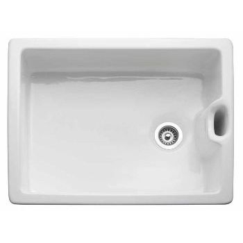 Rangemaster Farmhouse Belfast Sink 595x455mm CFBL595WH Image 1