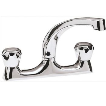 Leisure Contract Deck Sink Mixer TDM1CM/TAQDECKCM/ Image 1