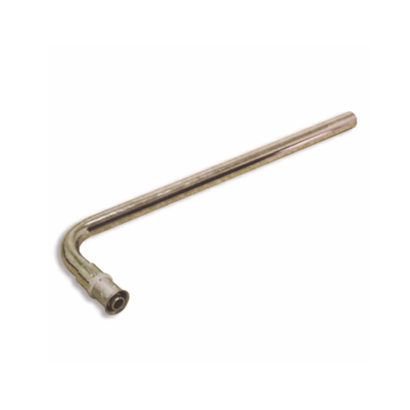 MLCP 16mm x 15mm x 50mm Chrome Press Elbow CRAD04 Image 1