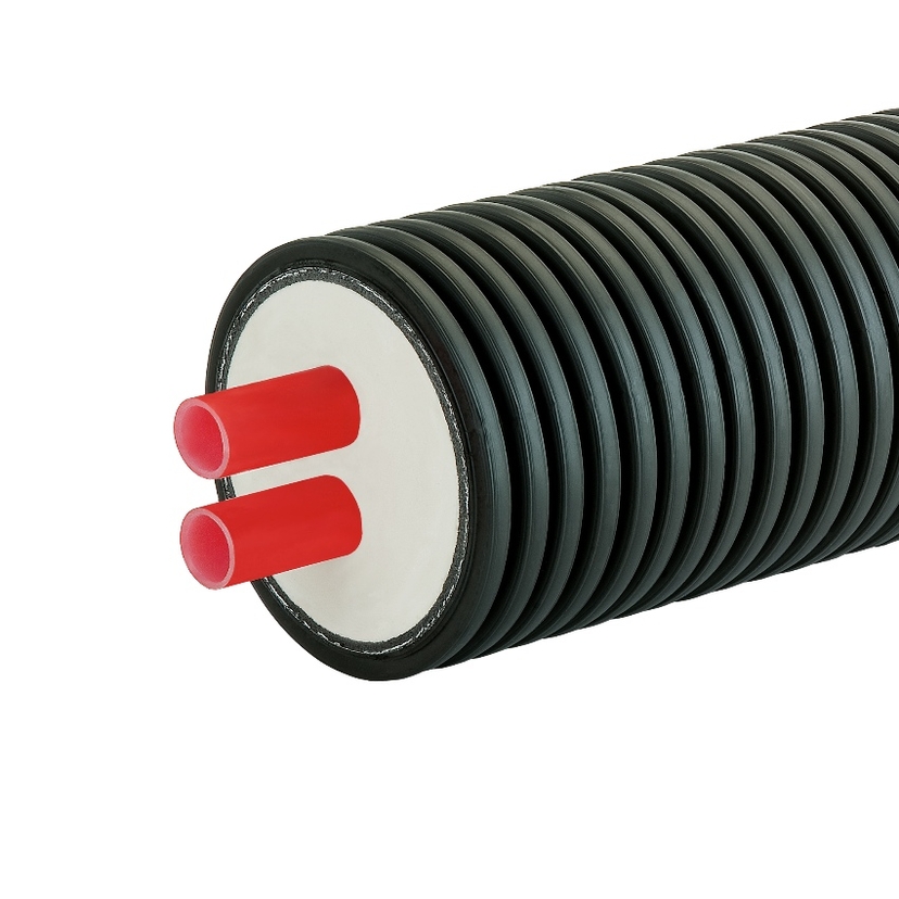 AustroPUR Heating Twin 25mm x 10m Fittings Caps PIP2510 Image 1