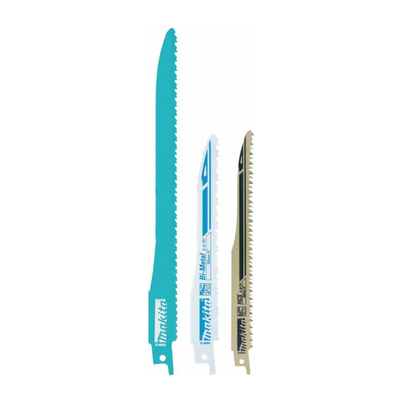 Makita Reciprocating Saw Blades (3 pack) B-13677 Image 1