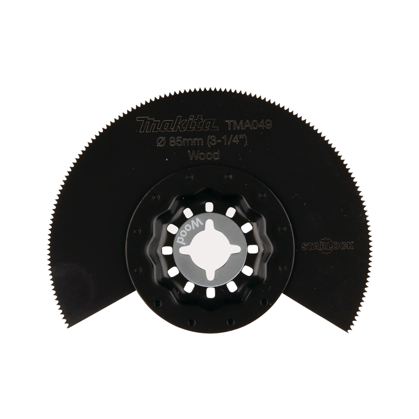 Makita Multitool Accessory Starlock 85mm Segment Cutter B-64836 Image 1