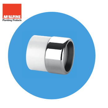 Mcalpine 1.25" x 32/35mm Straight Connector ABS32/35G-CB Image 1