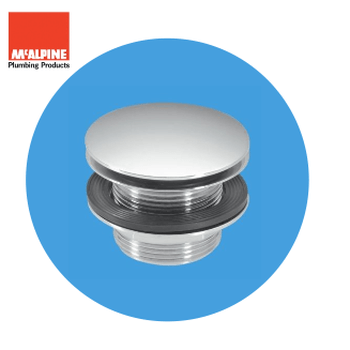 McAlpine Spring Loaded Bath Waste CBW70-CB Image 1