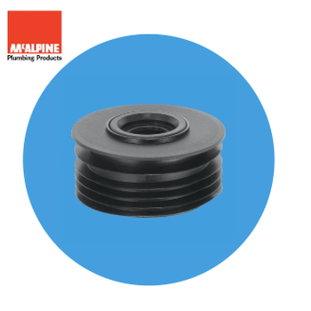 McAlpine 1 1/2" & 1 1/4" Drain Connector DC2-BL Image 1