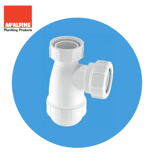 McAlpine 1 1/4" x 1 1/4" Bottle Trap E10 Image 1
