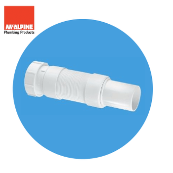 McAlpine 1 1/4" Universal x Spigot Flexible Connector FLEXCON5 Image 1