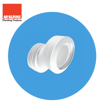 McAlpine MACFIT 40mm Offset Pan Connector MAC-4A Image 1