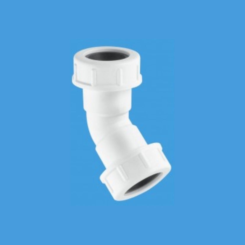 McAlpine R2AM Universal Overflow 45 degree Bend R2AM Image 1