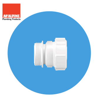 McAlpine 1 1/4" MacValve Straight Connector S31U Image 1