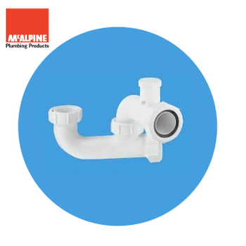 McAlpine 50mm Seal Bath Trap A/V Cl.Eye SM10V Image 1